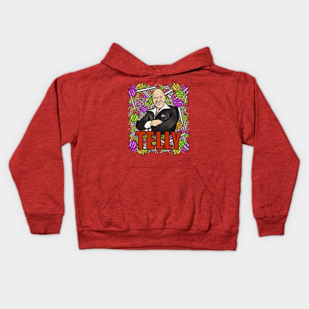 Telly Savalas: TellSD Kids Hoodie by TL Bugg